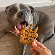 Load image into Gallery viewer, Love Enzo Custom Vegan Organic Dog Treats Gotcha Day Treats Birthday Treats